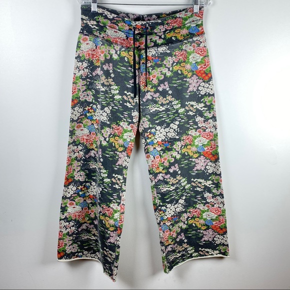 Floral Sweatpants Wide Leg Pants | Poshmark